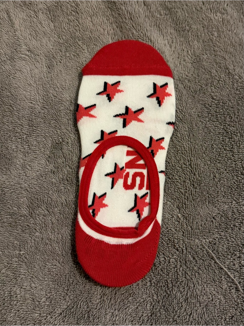 No show socks with stars